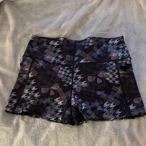 SOLD.  Constantly Varied Gear Black and Gray Athletic Shorts